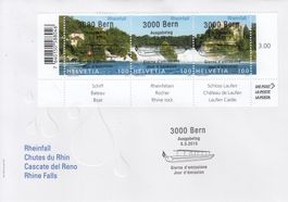 1540-1542 Rheinfall Vollstempel FDC Bern 5.3.15