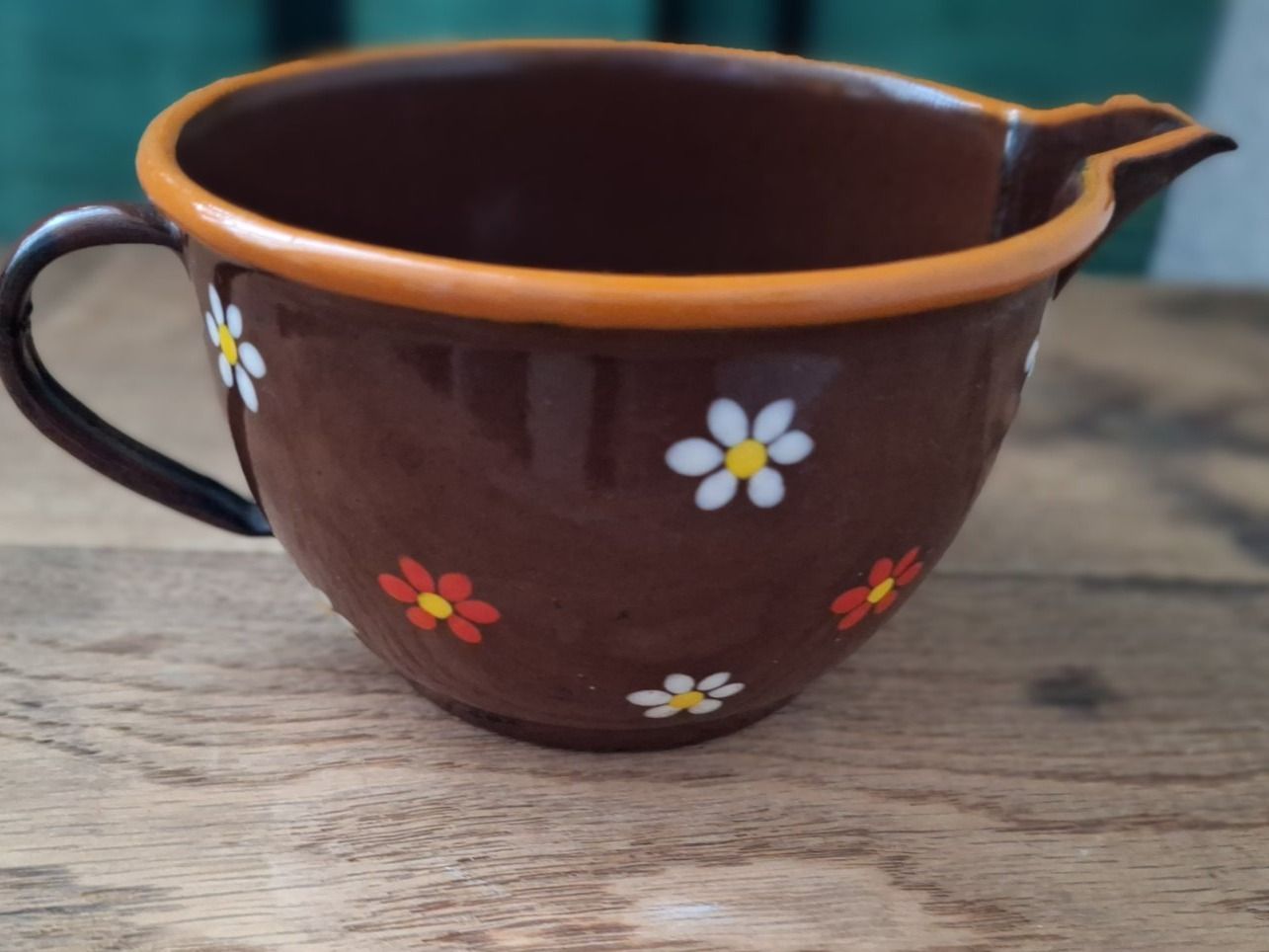Caraffe: KLEINER KERAMIK KRUG MIT BLÜMCHEN – Usato da spreitenbach venduto da lumbalplatte