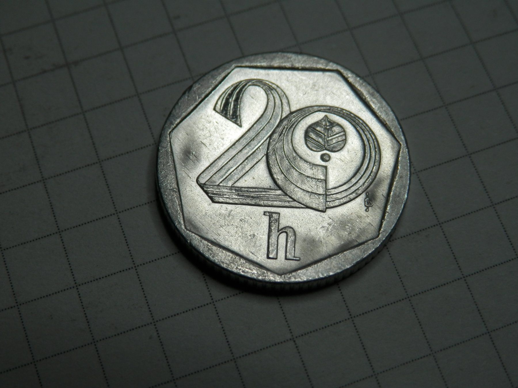 Tutti le monete: Tschechische Republik 20 Heller, 2000 – Usato da Weiach venduto da weiach81