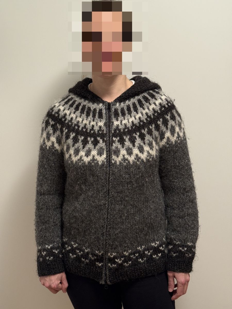 Maglioni & Felpe: Original Alafoss Islandpullover mit Kapuze, Gr. XS – Usato da Cham venduto da SandrineTo 3