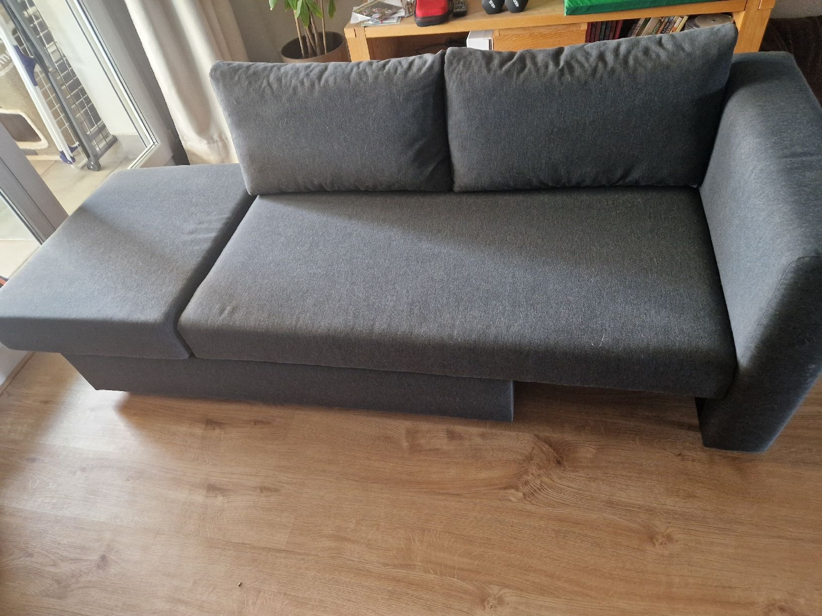 Sofas: 2-er Bettsofa, dunkelgrau – Gebraucht aus Wollerau von Manogotto 4