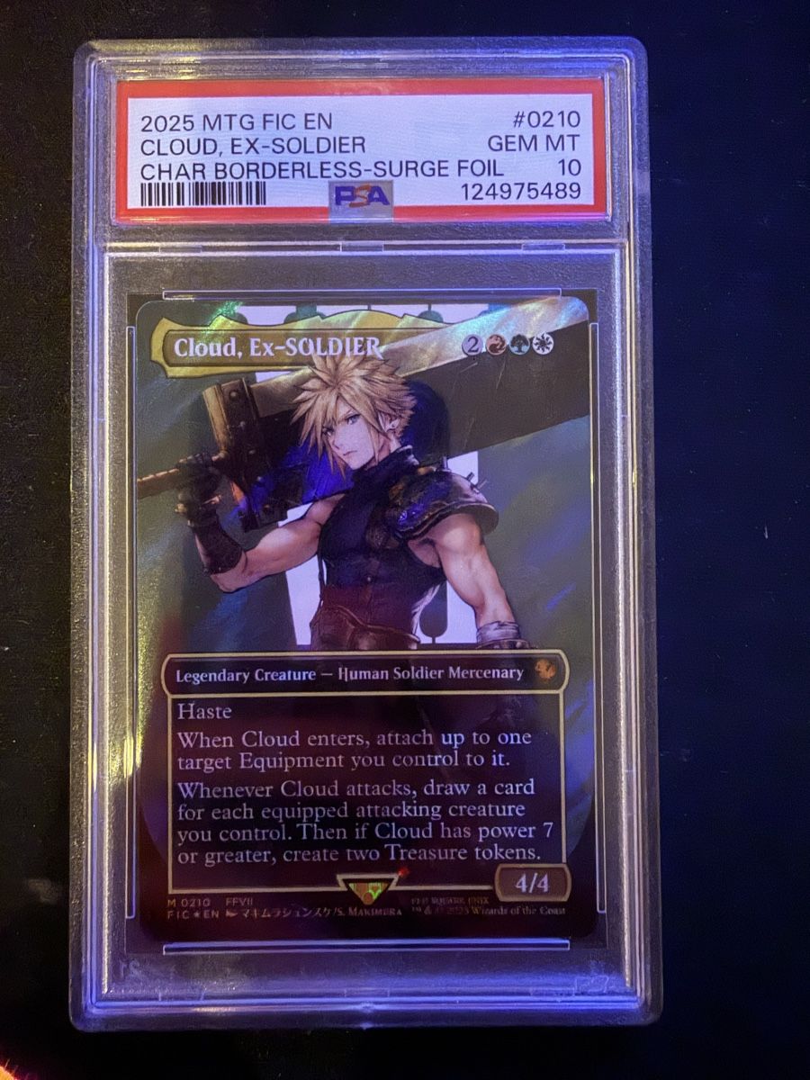 Magic The Gathering Carte collezionabili: MTG Cloud Ex-Soldier #210 Surge Foil PSA 10 – Nuovo (secondo la descrizione) da Schlieren venduto da ari_jf9z