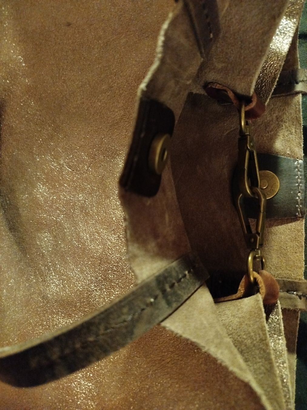 Borse da donna: Sac cuir bronze – Nuovo (secondo la descrizione) da Sonvilier venduto da lesW 5