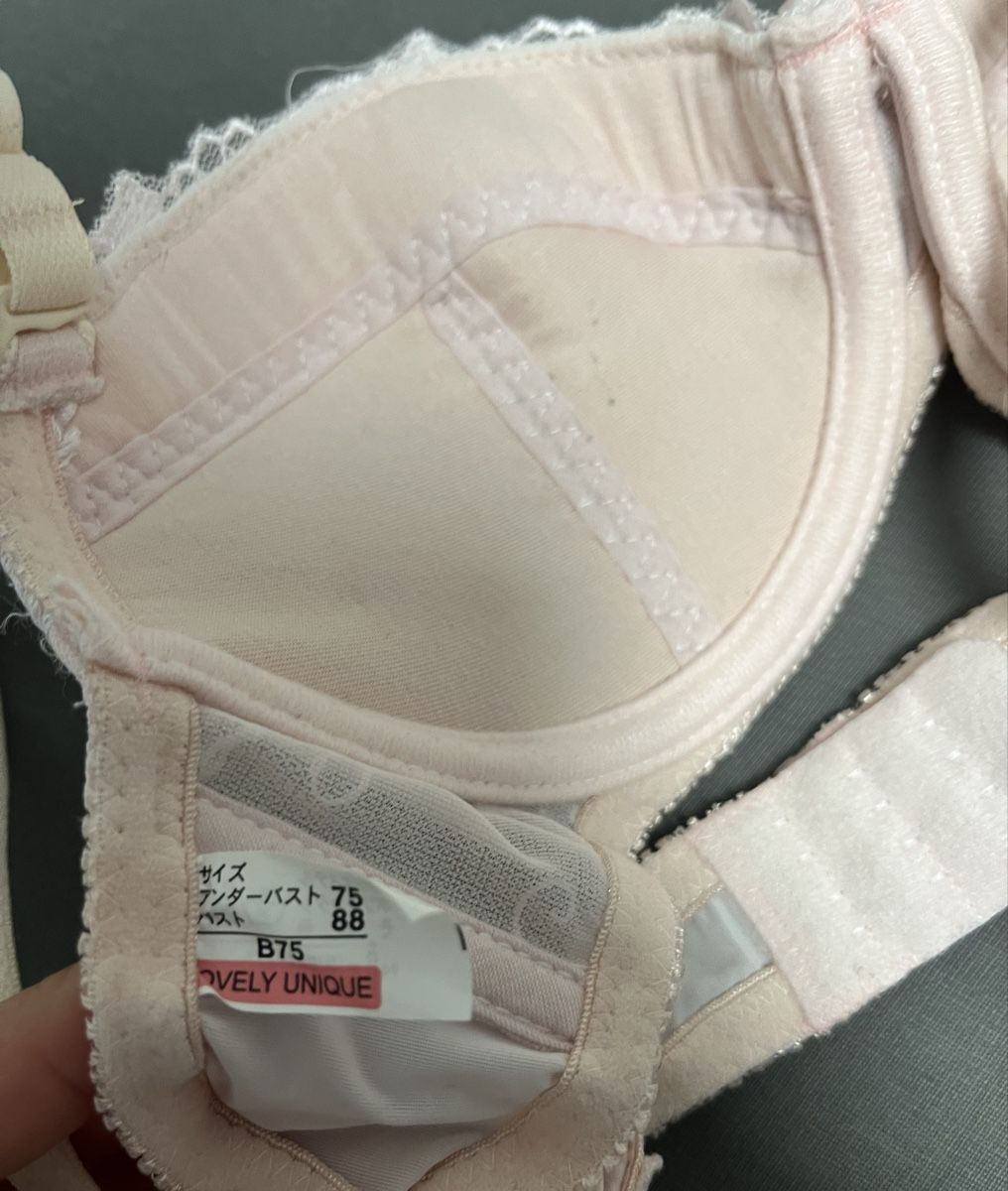 Sonstige Unterwäsche: Japanischer BH rosa mit Spitze – Neu (gemäss Beschreibung) aus Möhlin von eny_lsk7 2
