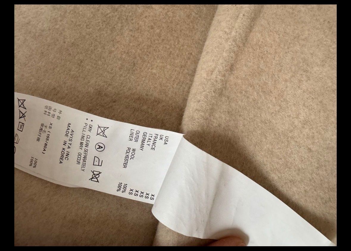 Manteaux: 100% Wool Coat, XS-S – D'occasion à Zürich par SvevaK 4