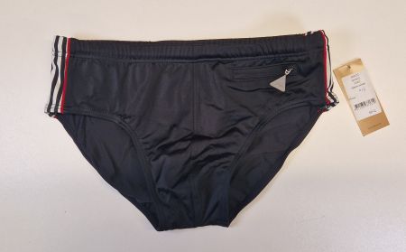 Badehose Herren S Lahco Black White / Rabatt 50% - 70%!!!