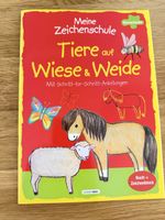 Meine Zeichenschule, Tiere auf Wiese & Weide