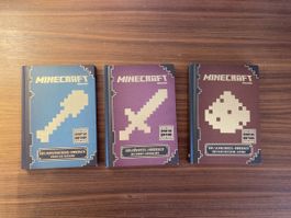 MINECRAFT Bücher Set 3 Stk. 