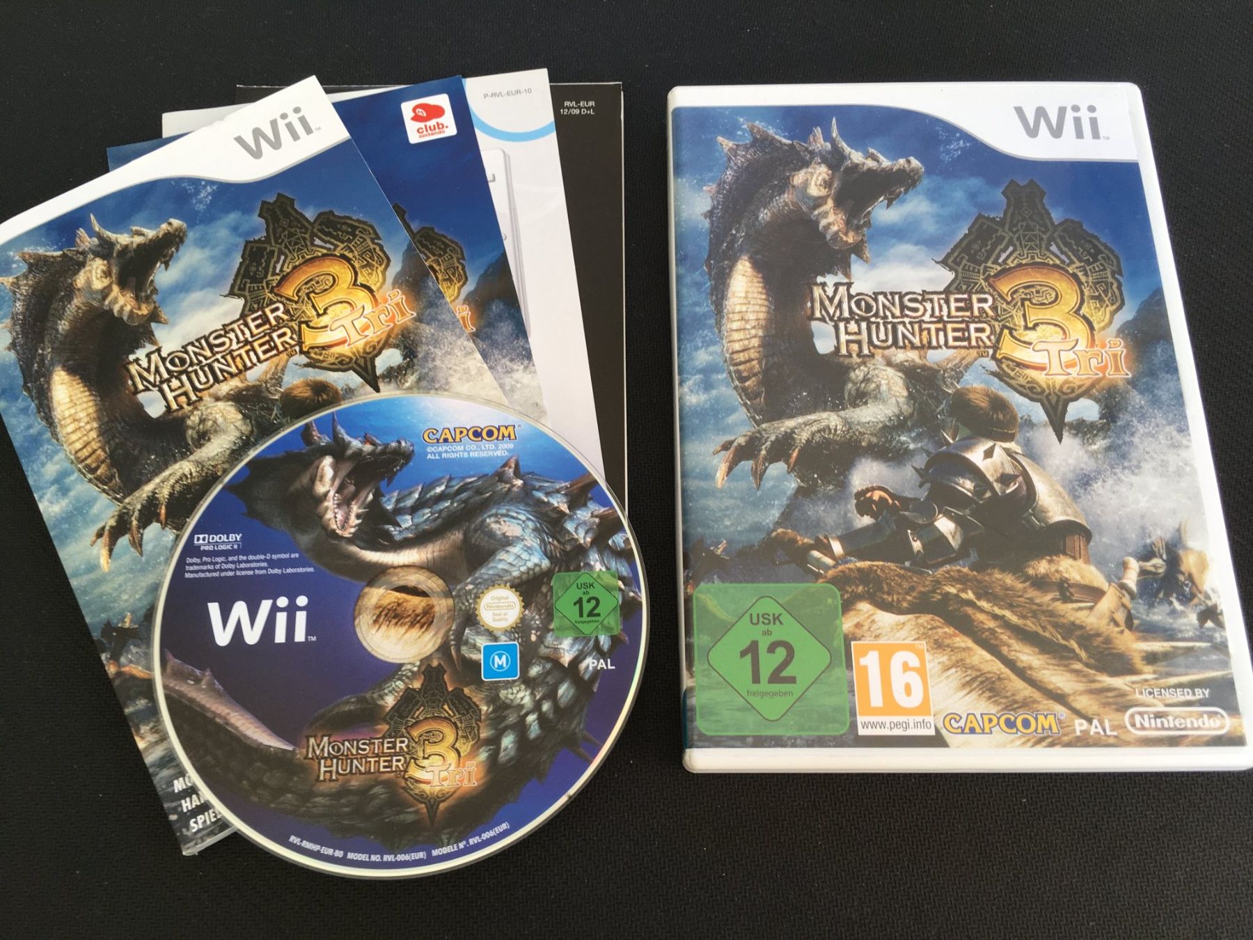 Nintendo Giochi: Monster Hunter Tri 3 - Nintendo Wii – Usato da St.Gallen venduto da Punktchen01