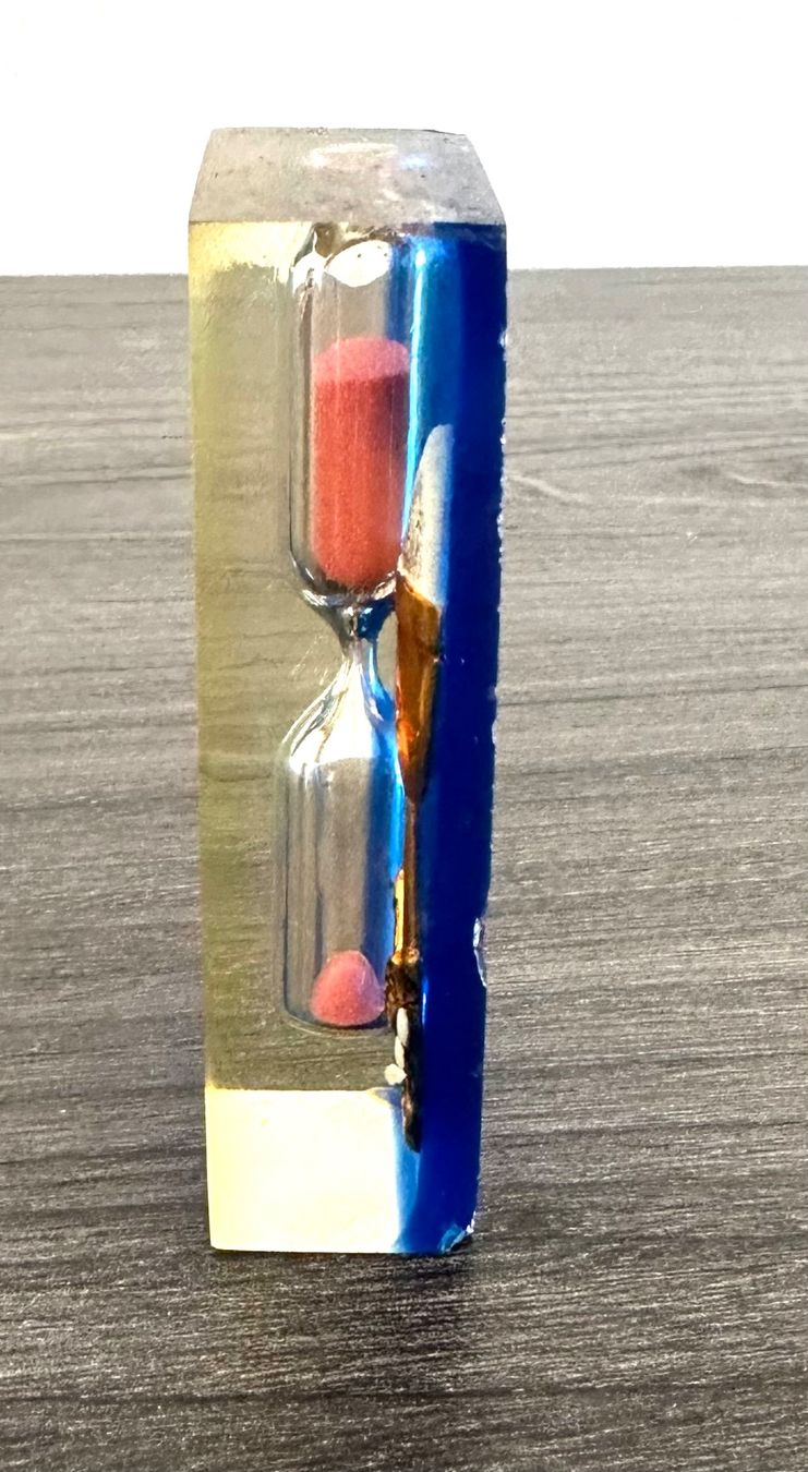Elettrodomestici da cucina: Vintage Eieruhr, Sanduhr 3 Minuten, Lucite Egg Timer – Usato da Zürich venduto da brazerola 5