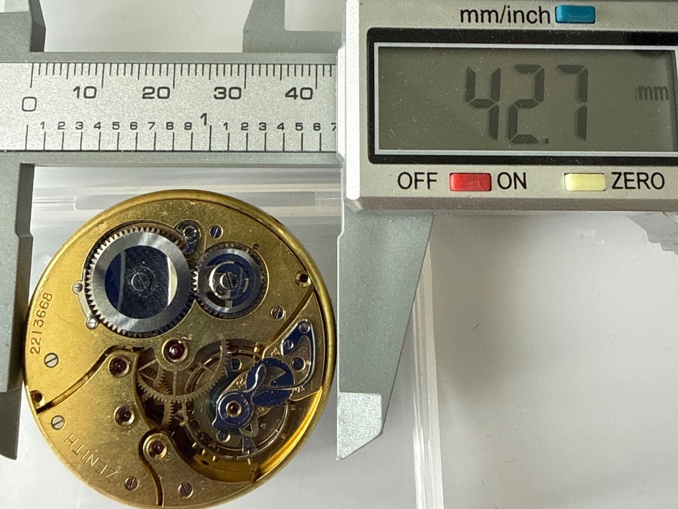 Zenith Orologi: Zenith Taschenuhrwerk läuft – Usato da Stadel venduto da amigo014 2
