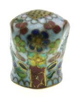 Fingerhut - Cloisonne Tierlikopf