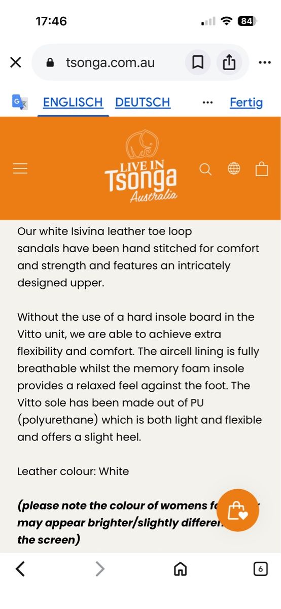 Scarpe da donna: Damen Tsonga Isivina Zehentrenner Weiss Leder – Nuovo (secondo la descrizione) da Winterthur venduto da ru.he 2