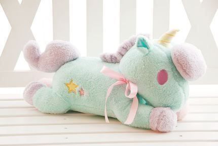 Giocattoli: XXL EINHORN 55cm - PLÜSCHTIER - UNICORN - ROSA ODER TÜRKIS – Nuovo e nell'imballaggio originale da Kriens venduto da swissgadget 1