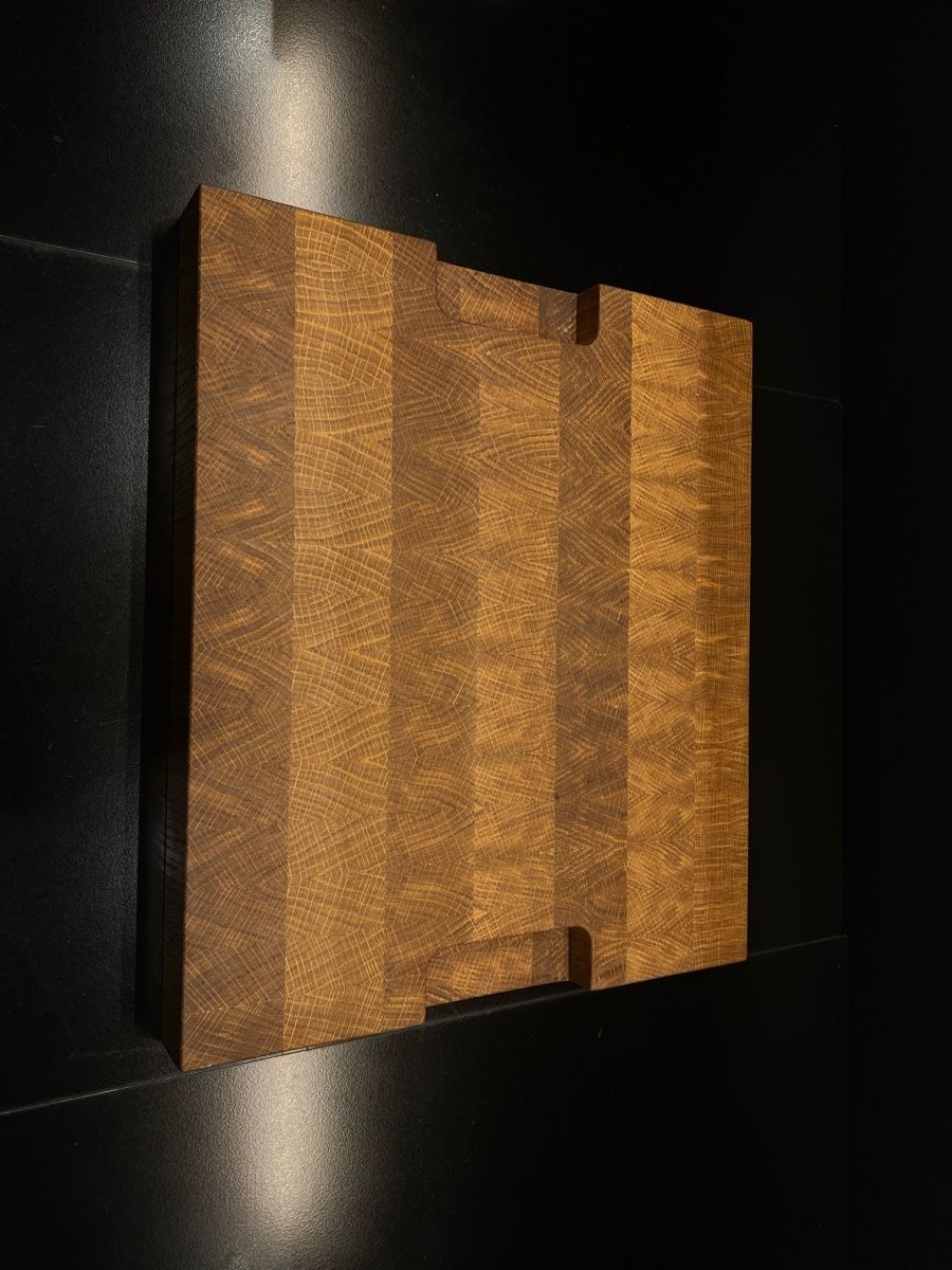 Articoli in legno: Stirnholzschneidebretter, Eiche – Nuovo (secondo la descrizione) da Linden venduto da Bambs04 3
