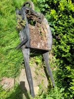 Holz-Garten-Dekowagen, Vintage Look, perfekt für Garten!