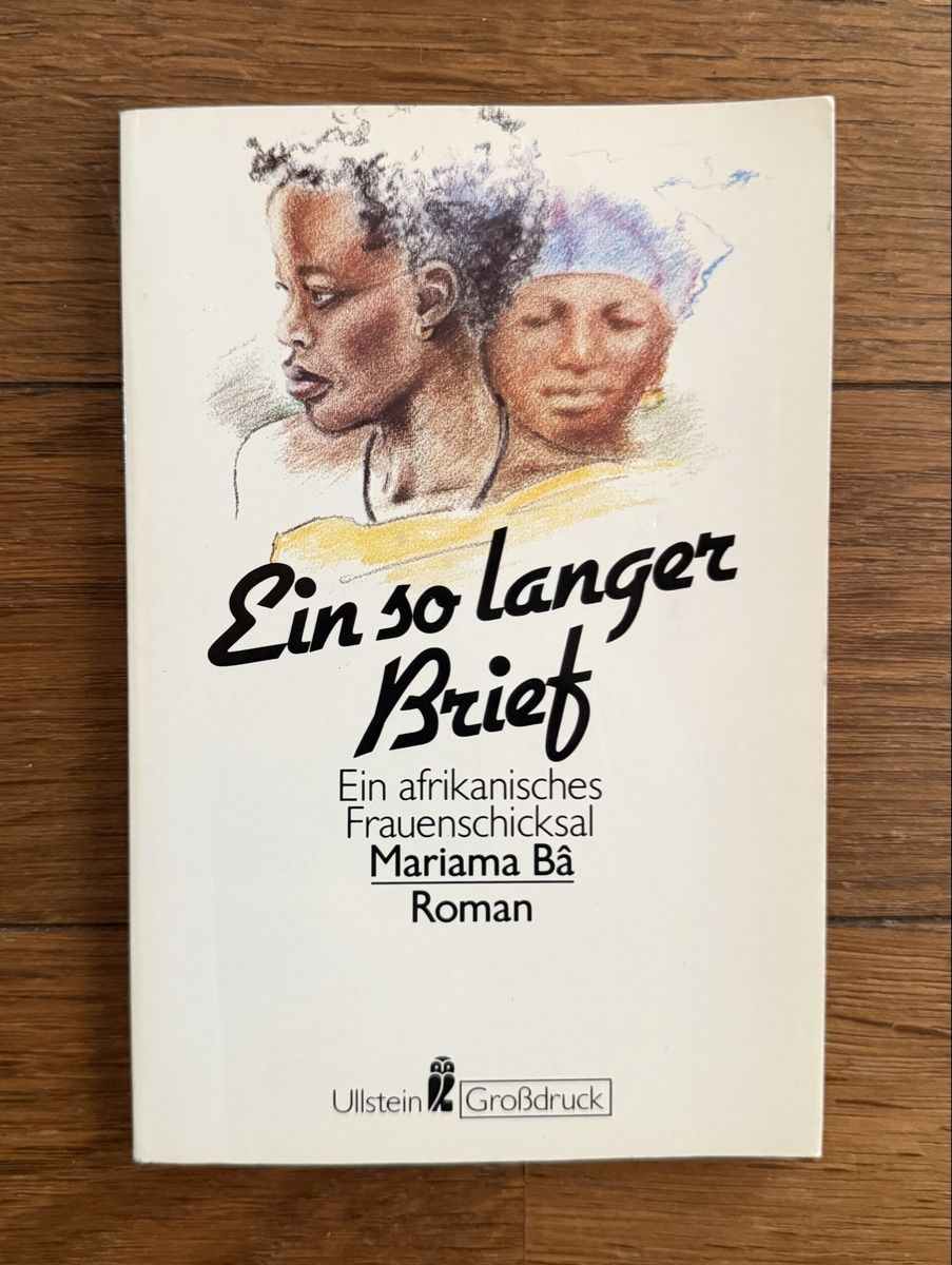 Libri: Ein so langer Brief - Mariama Bâ – Usato da Moosseedorf venduto da smushpuff