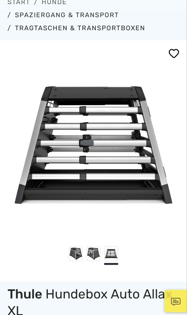 Gabbie, trasporto & Sicurezza: Thule Hundebox Auto Allax XL – Nuovo (secondo la descrizione) da Steinmaur venduto da RJ80 4