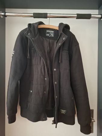 Jack & Jones Jacke Herren Grösse L Schwarz gesteppt