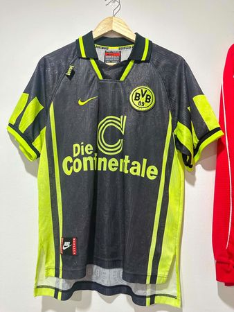 Borussia Dortmund 1996/1997 Auswärtstrikot Nike Grösse M