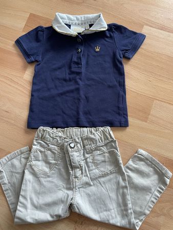 Gr. 80 Jeans & polo