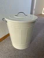 IKEA KNODD Tonne mit Deckel Creme-weiss – 40 Liter