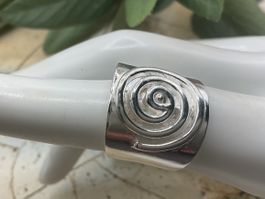 Spiralring Sterlingsilber, Gr. 54.5