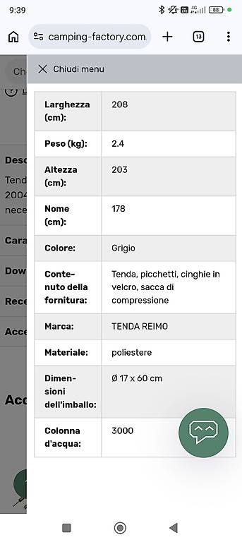 Alle Ersatzteile: tenda posteriore REIMO – Gebraucht aus Davesco-Soragno von gal_2wwd 1