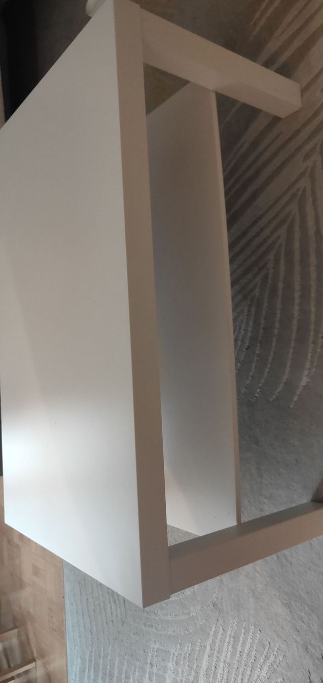 Ikea Tavoli: Table basse Ikea blanche carrée 90x55 – Usato da Biel/Bienne venduto da Edi5Roli3 1