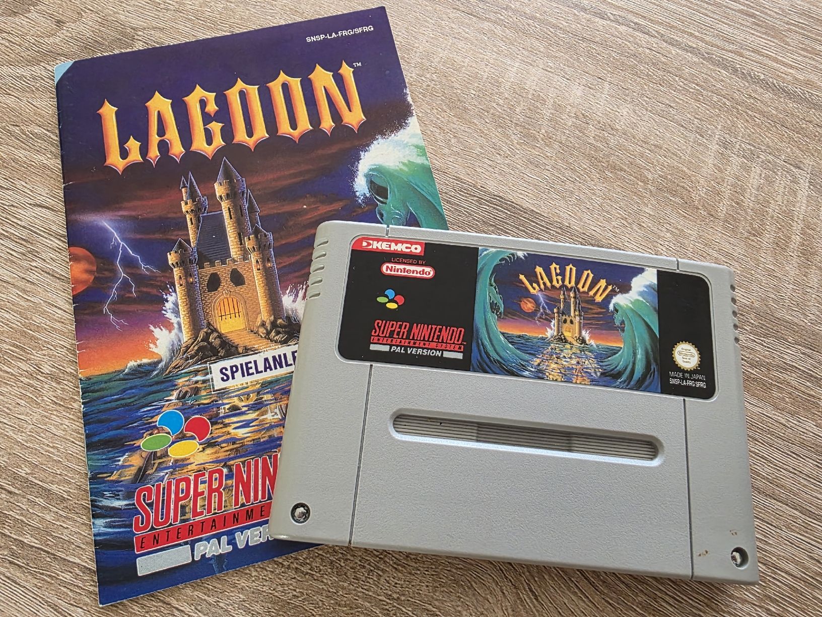 Nintendo Giochi: Lagoon - Super Nintendo SNES – Usato da Langnau am Albis venduto da Nataliezh