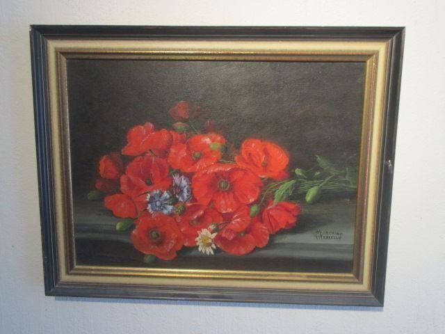 Gemälde: Giachino Marcello 1877-1929 Ital Schule - Mohnblumen – Gebraucht aus Luzern von Horoskop1 1