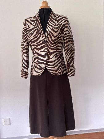 Zweiteiler Kleid und Blazer von Basler Gr 38/40