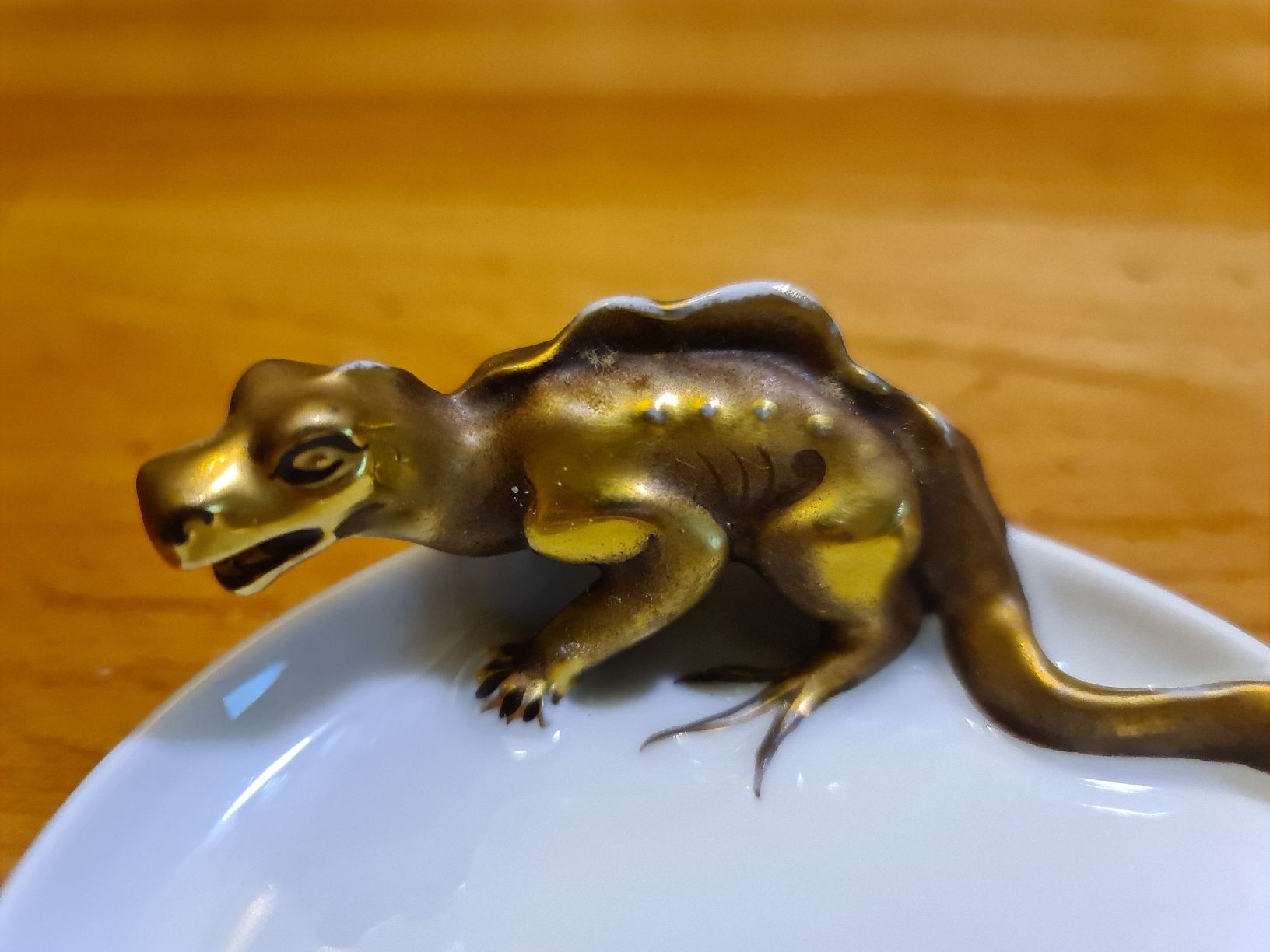 Rosenthal Piatti di portata: antike Rosenthal Ablageschale mit Dinosaurier – Usato da henau venduto da Rockj 1