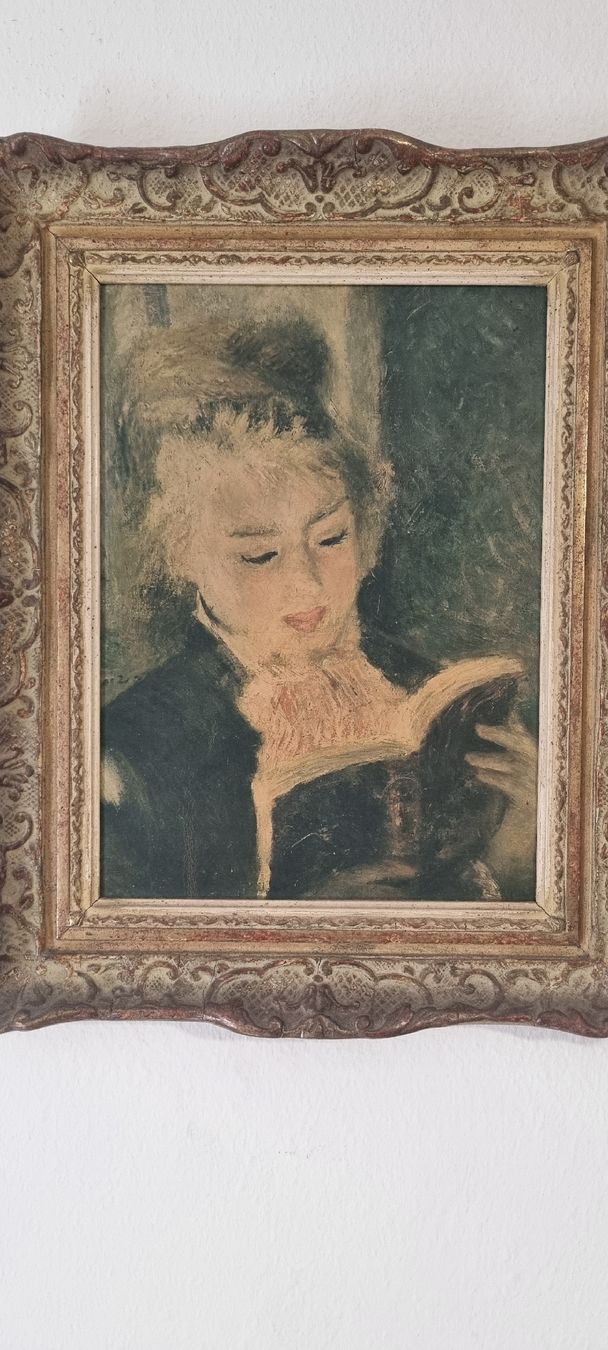 Foto & Immagini: Renoir Bild Frau mit buch – Usato da Zürich venduto da Smile-2022 2