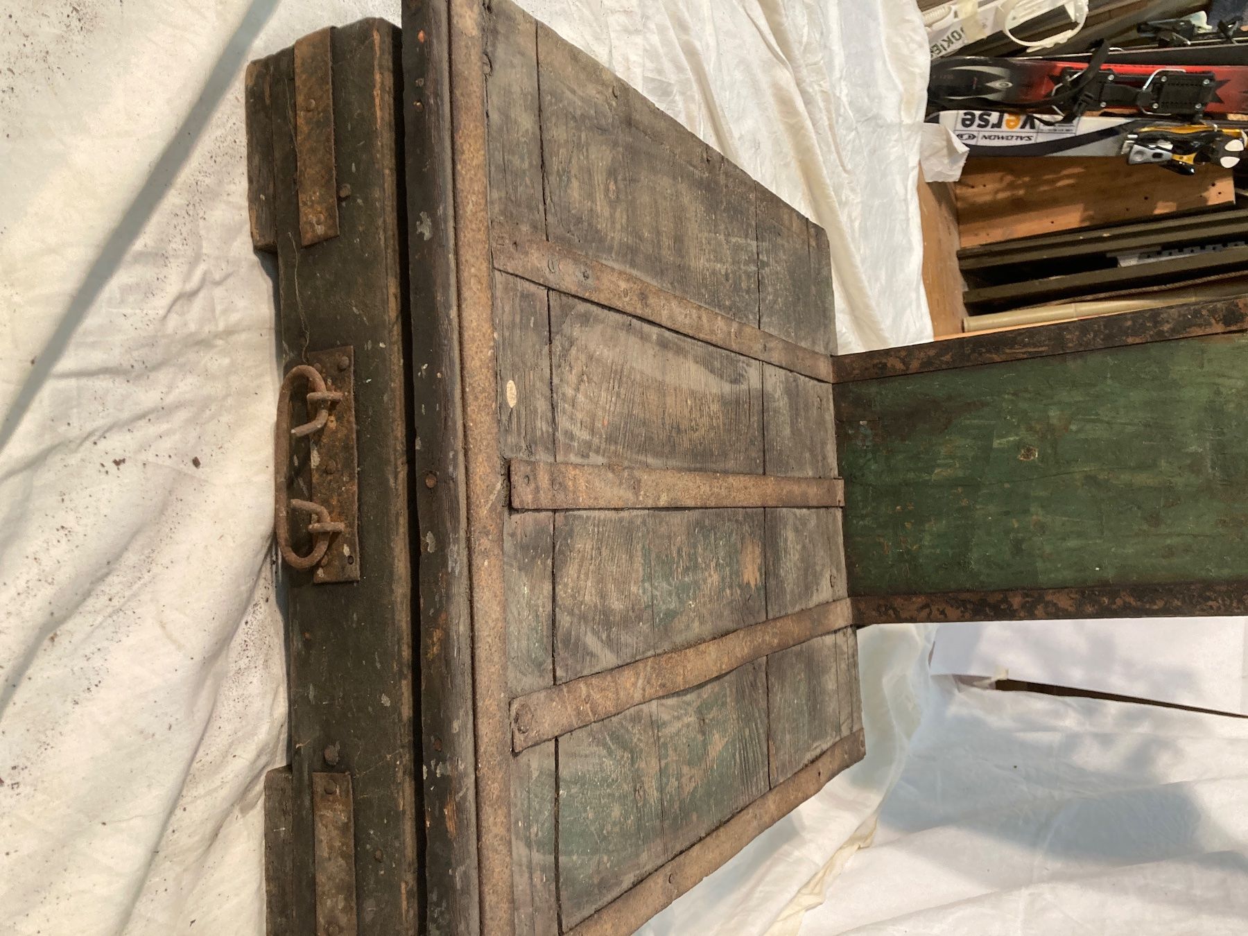 Bilance e pesi: Antike Dezimal Waage aus Holz deko – Usato da Allschwil venduto da thi_c6pb 5
