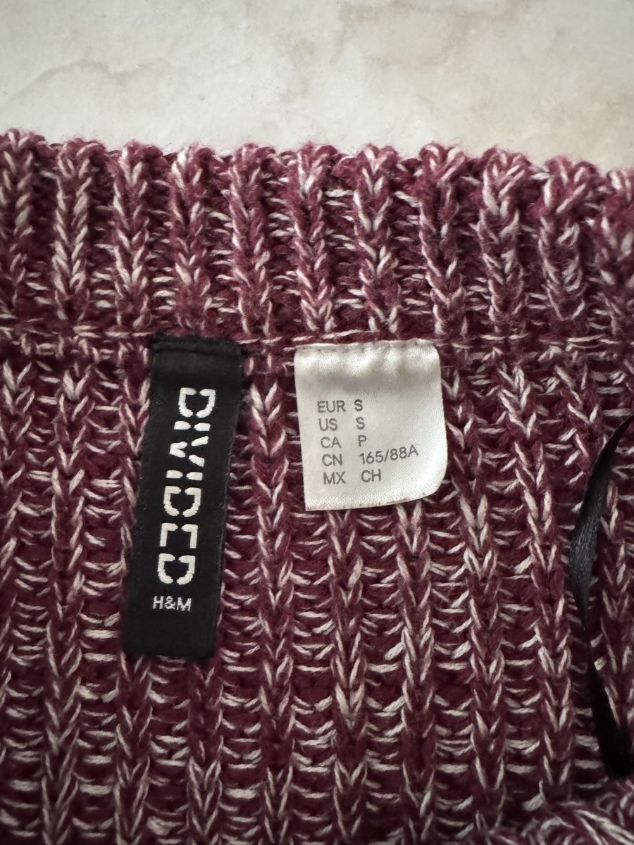 Maglioni & Felpe: Pull Divided Taille S Bordeaux/Crème - Parfait état! – Nuovo (secondo la descrizione) da Meyrin venduto da cak_5np9 1