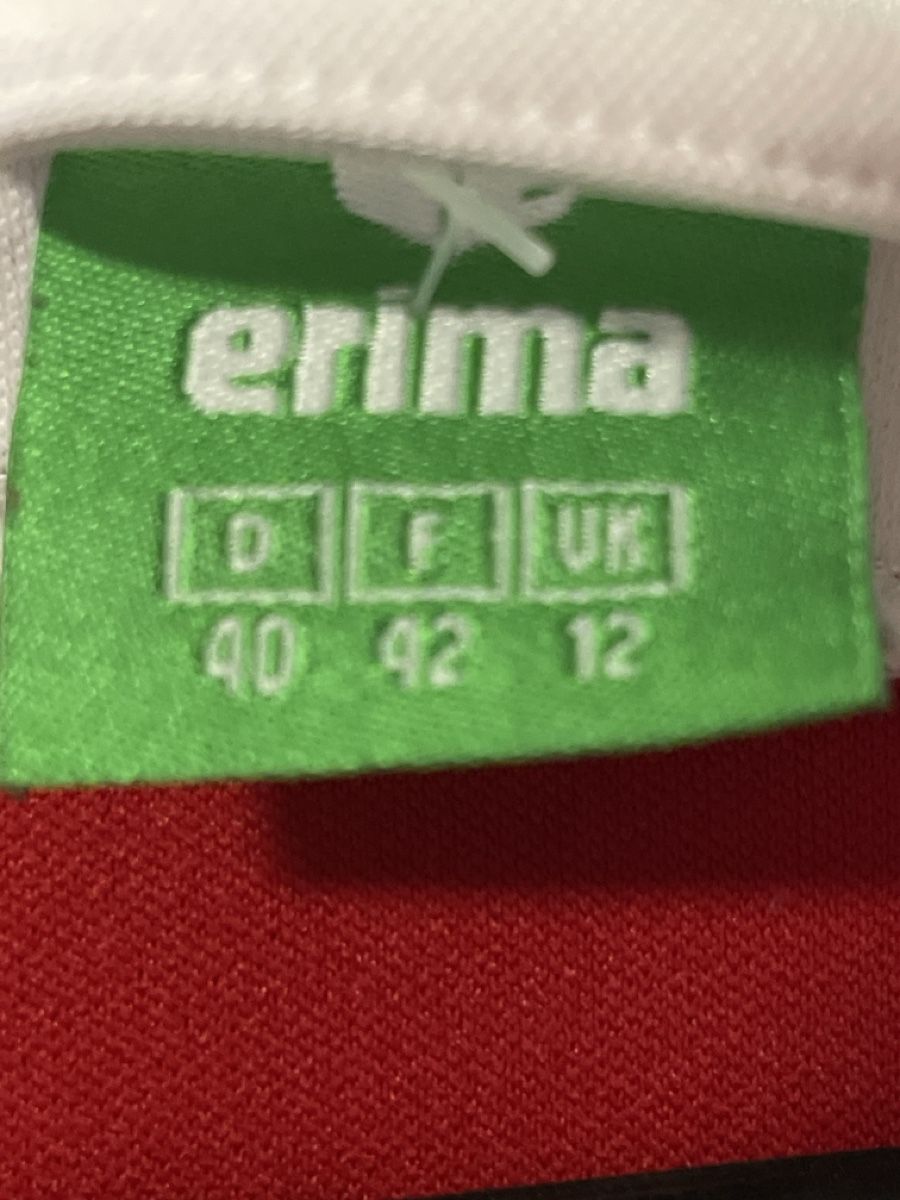 Giacche: Erima Hoodie Red White Size 40 used – Nuovo (secondo la descrizione) da Winterthur venduto da shp_xcc5 2