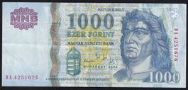 Ungarn 1000 Forint 2005
