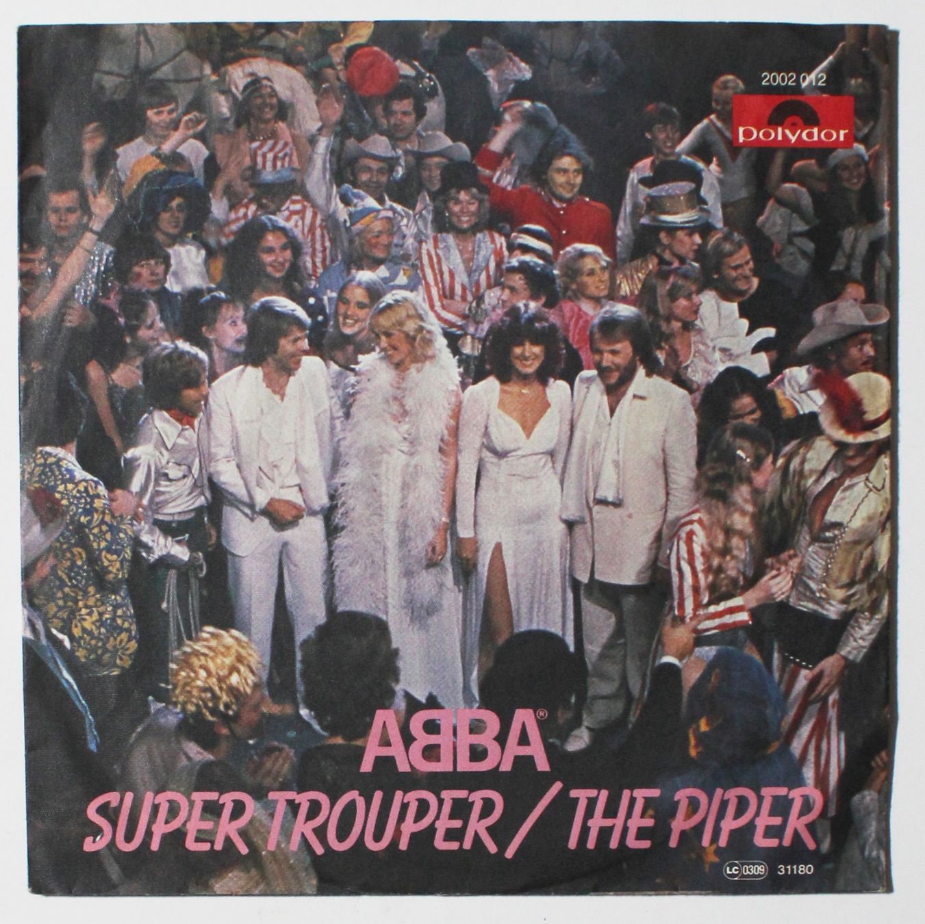 Schallplatten: 7" ABBA - SUPER TROUPER 1980 – Gebraucht aus Brüttisellen von Collector-Corner