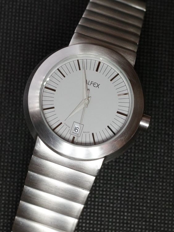 Alfex Herrenuhr Batterie Chronograph Maurice Lacroix