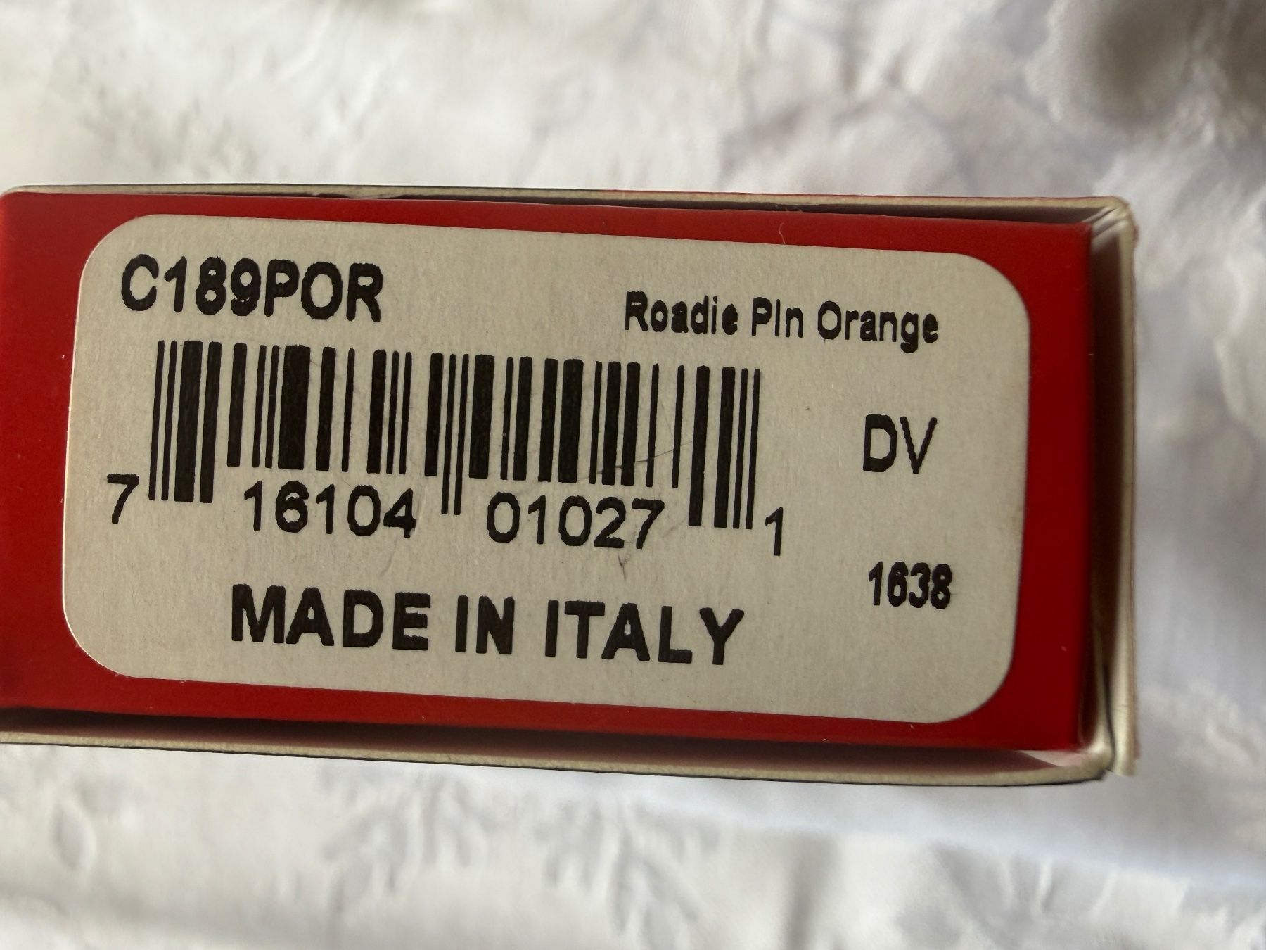 Accessori: Spyderco Roadie Pin Orange – Nuovo e nell'imballaggio originale da Worblaufen venduto da Sissi10 3