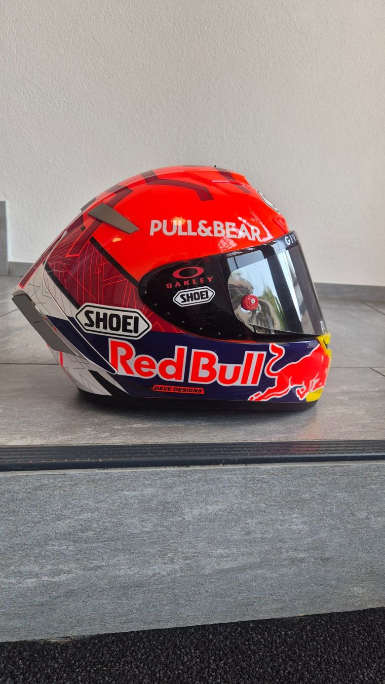 Autografi: Marc Marquez Replica Helm mit Orginal Unterschrift – Nuovo (secondo la descrizione) da Utzenstorf venduto da mbo_y2g7 3