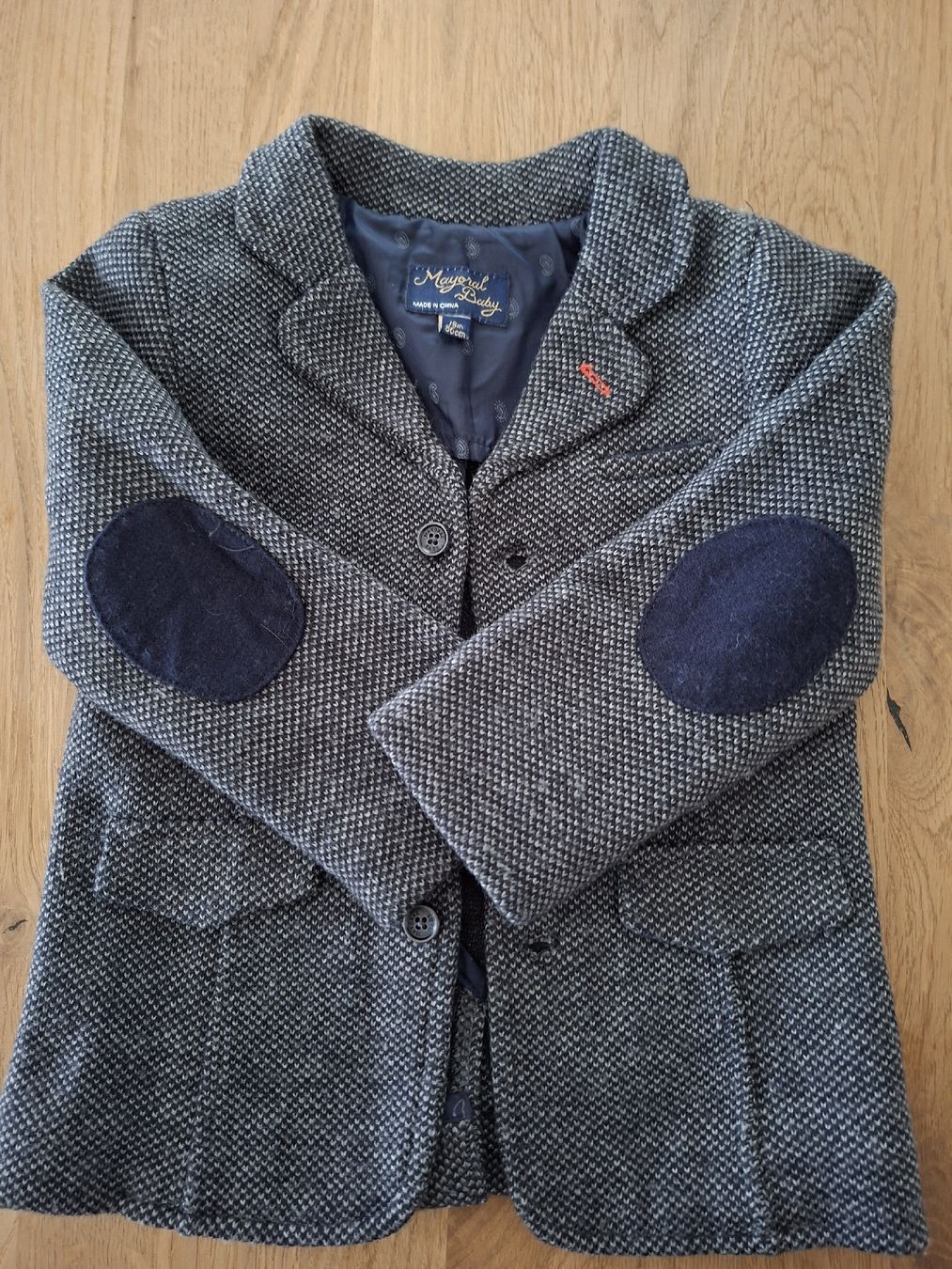 Mayoral Lotti & Set di vestiti: Mayoral Jacket dunkelblau/grau und Langarmshirt – Usato da Frenkendorf venduto da Sir_marlin 1