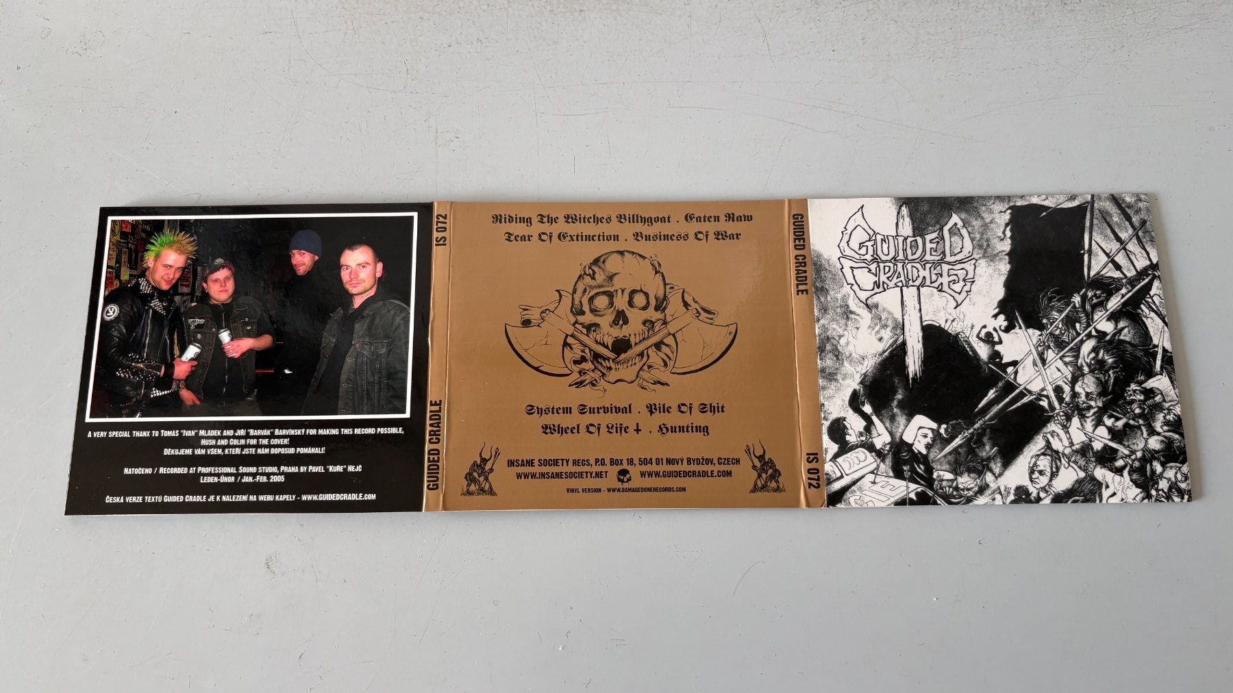CD: GUIDED CRADLE - Same Digipak CD Crust Punk Hardcore – Usato da Wiedlisbach venduto da Andrisa