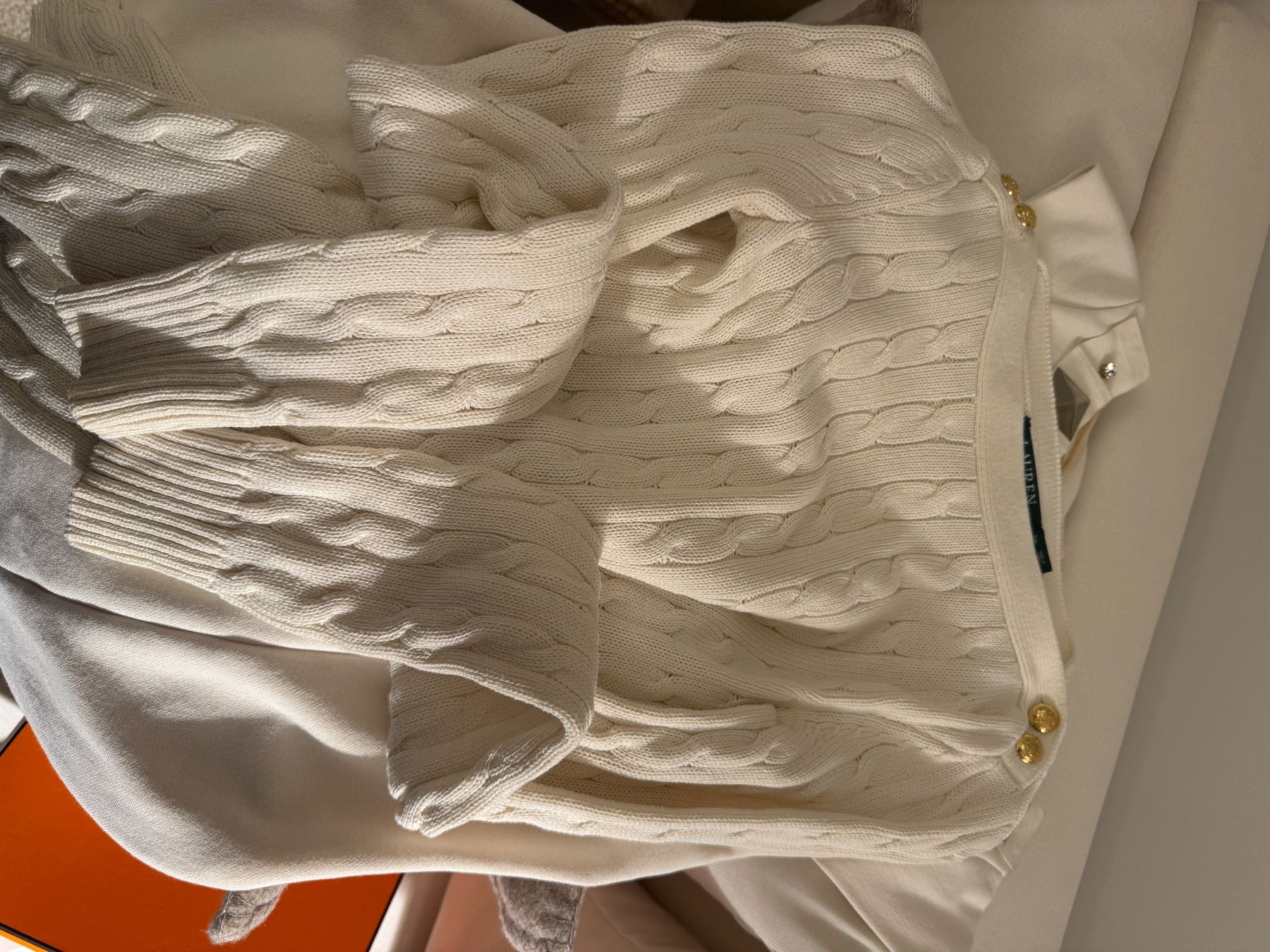Ralph Lauren Maglioni & Felpe: Ralph Lauren Cream Cable Knit sweater – Nuovo (secondo la descrizione) da Schwyz venduto da ann_5w8m 4
