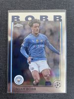 Topps Chrome Oscar Bobb Manchester City