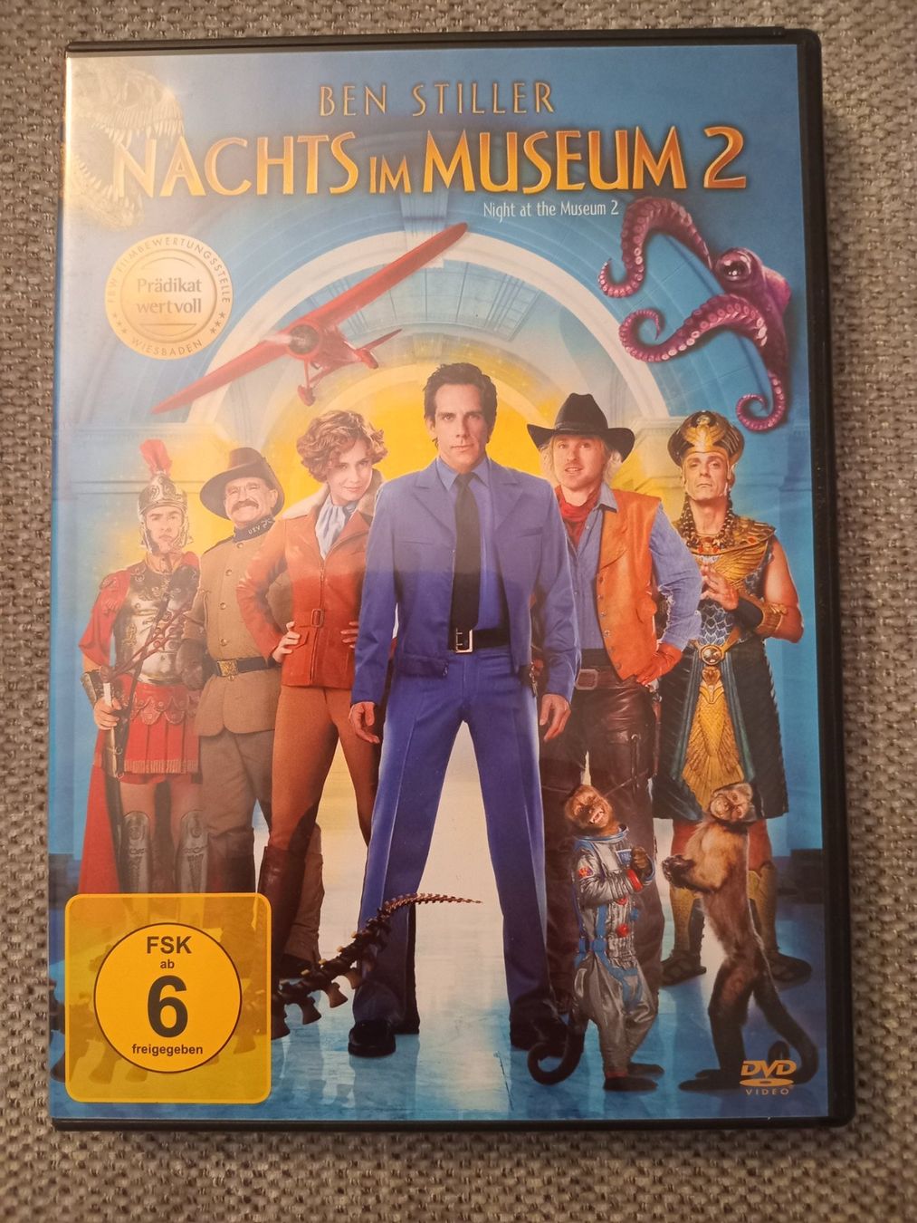 Tutti i DVDs: NACHTS IM MUSEUM 2 – Usato da Zollikofen venduto da jde_72zf