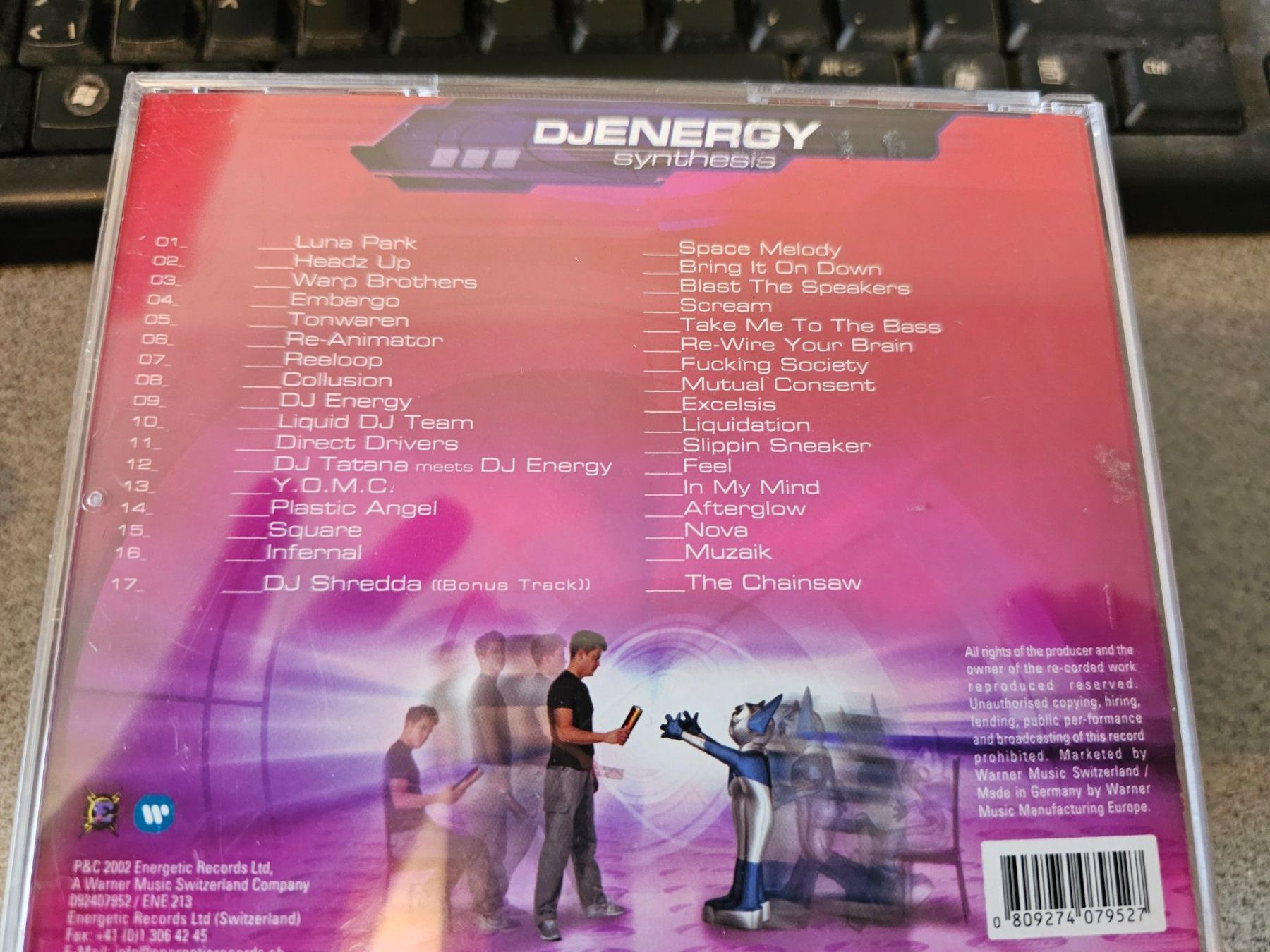 CD: DJ Energy-Synthesis/streetparade – Usato da Bremgarten AG venduto da musiccollector 1