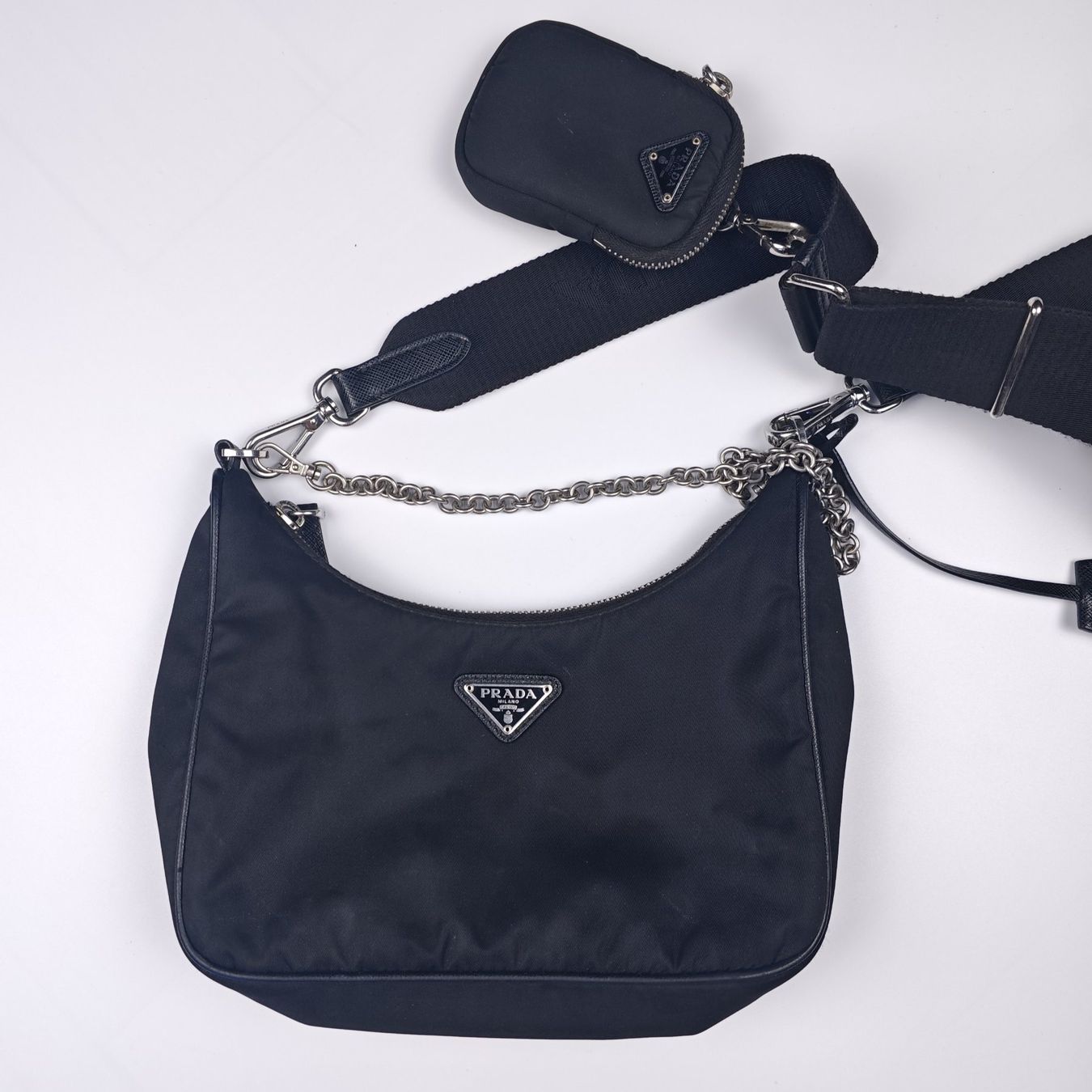 Prada Borse da donna: Prada - Re-Edition 2005 Shoulderbag (Tasche) – Usato da Schaffhausen venduto da clxud 1