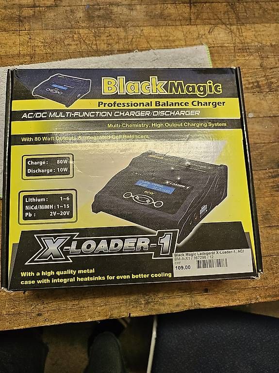 Batterie, Caricabatterie & Alimentatori: Black Magic X-Loader-1 Multi-Ladegerät – Usato da Thayngen venduto da mrgt4st205